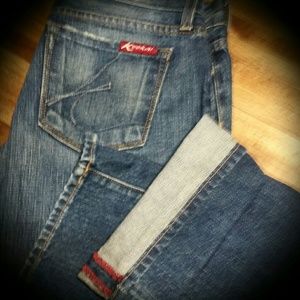 Edgy KOOKAi Los Angeles Designer Jeans Size 27